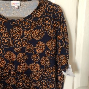 Xxs blue and gold Irma NWT-Made in 🇺🇸